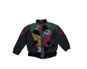 Vintage 90s ELCO Patchwork Jacket — Size 12